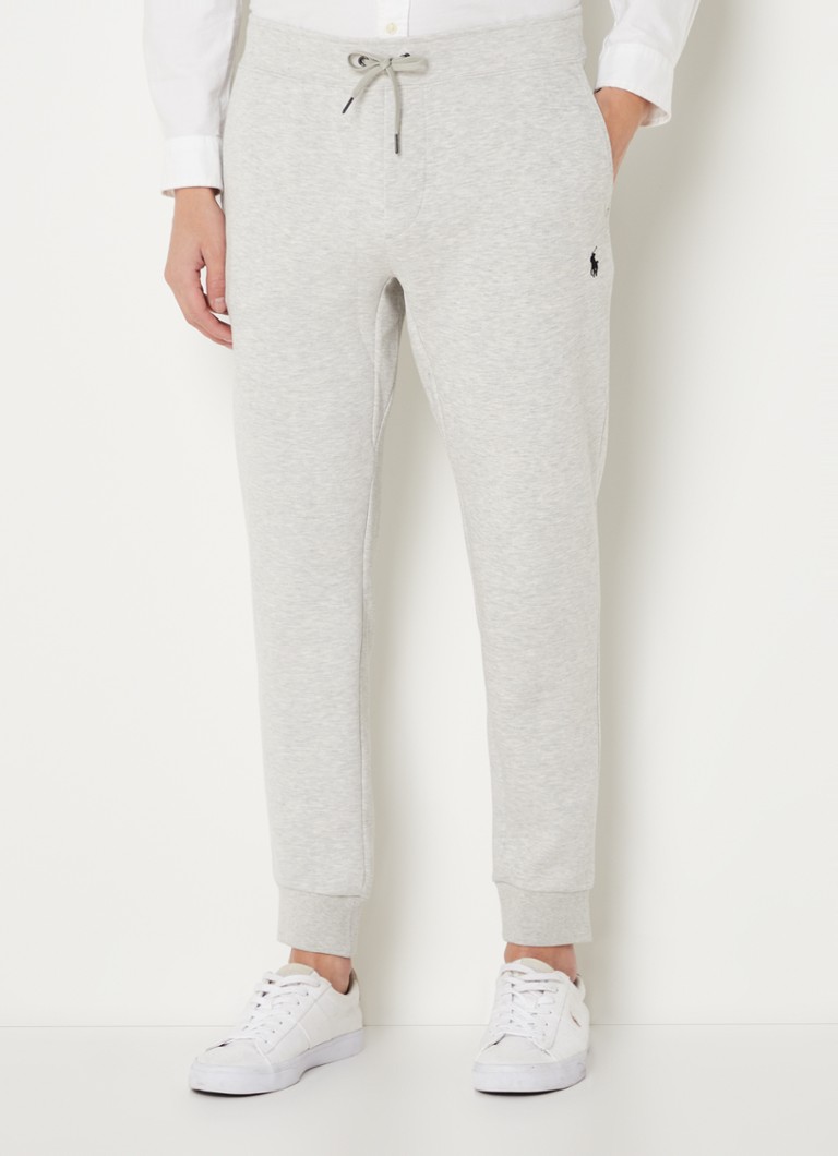 Ralph Lauren Tapered fit joggingbroek met logoborduring • Lt Sport