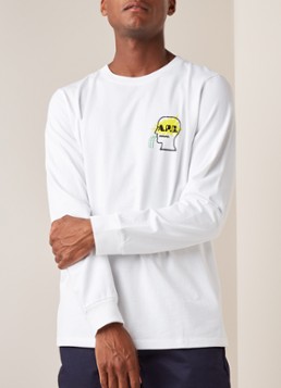 A.P.C. Longsleeve met backprint