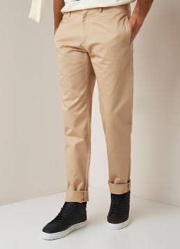 A.P.C. Mid rise slim fit chino van katoen