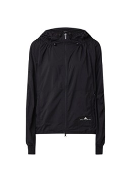 adidas Lichtgewicht trainingsjack met capuchon