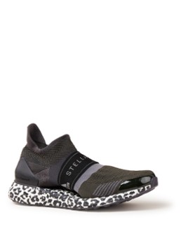 adidas UltraBOOST X 3D hardloopschoen met luipaarddessin