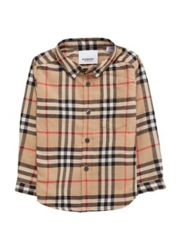 BURBERRY Fredrick overhemd van flanel