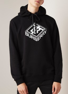 BURBERRY Hoodie met logoprint