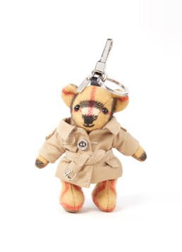 BURBERRY Thomas sleutelhanger van kasjmier