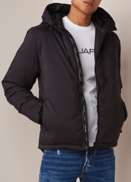 Canada Goose Lodge Hoody donsjas met capuchon en ritszakken