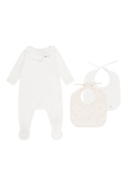 Chloé Giftset met babypak en 2 slabbetjes