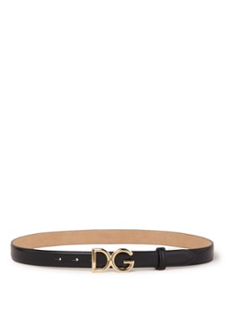 Dolce & Gabbana Riem van kalfsleer