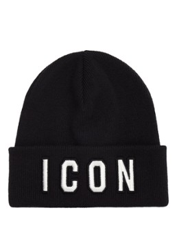 Dsquared2 Icon muts van wol