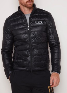 Emporio Armani Lichtgewicht donsjack met logoborduring
