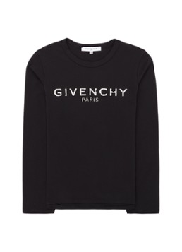 Givenchy Basic longsleeve met logoprint