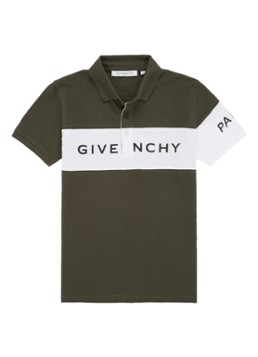 Givenchy Polo van piqué katoen met merkopdruk