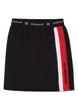 Givenchy Rok van sweatstof met flockprint