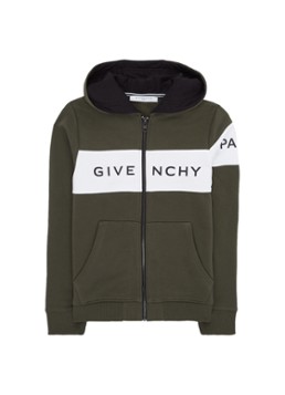 Givenchy Sweatvest met capuchon en logoprint