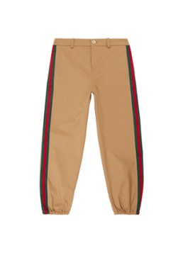 Gucci Chino met logobies en steekzakken