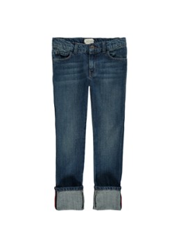 Gucci Straight fit jeans met omgeslagen zoom