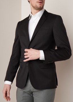 HUGO BOSS Hayes_cyl slim fit colbert van scheerwol