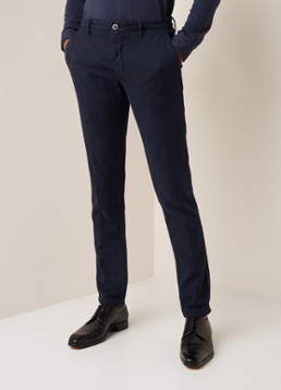 Incotex Slim fit chino met structuur