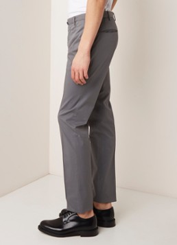 Incotex Slim fit pantalon met persplooi