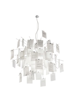 Ingo Maurer Zettel'z 5 hanglamp