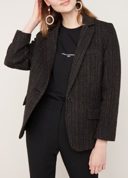 Isabel Marant Étoile Charly blazer van wol met gemêleerd dessin