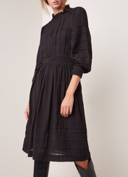 Isabel Marant Étoile Odea midi-jurk met ruches