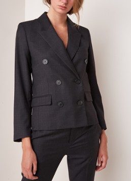 Isabel Marant Étoile Visby blazer van wol met ruitdessin