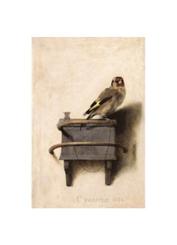 IXXI The Goldfinch wanddecoratie 120 x 80 cm