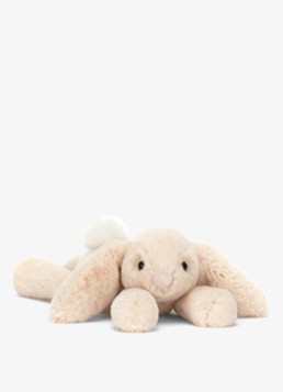 Jellycat Smudge Rabbit Tiny knuffel  - Gebroken wit - 1 maat