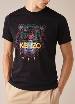 KENZO Classic Tiger T-shirt met frontprint