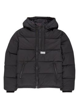 KENZO KIDS Puffer jack met capuchon en logoprint