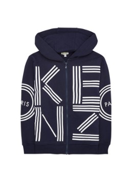KENZO KIDS Sweatvest met logoprint