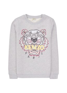 KENZO KIDS Tiger sweater met logoborduring