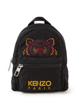 KENZO Mini Tiger rugzak met logoborduring