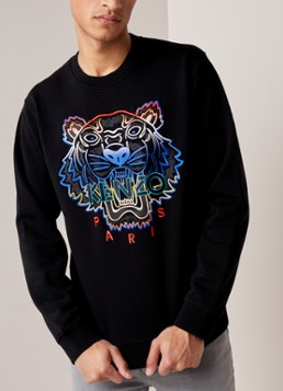 KENZO Tiger sweater met logoborduring