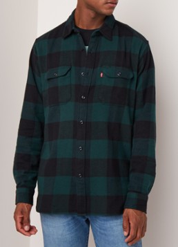 Levi's Jackson regular fit overhemd met borstzakken