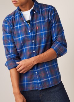 Levi's Sunset 1 regular fit overhemd met ruitdessin