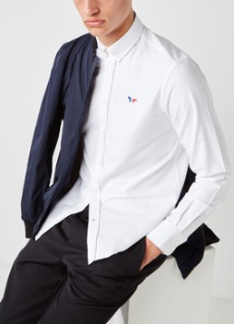 Maison Kitsuné Regular fit button down-overhemd