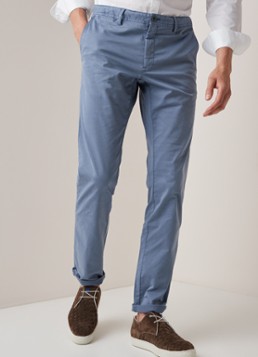 MANGO Borne slim fit chino in katoenblend