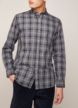 MANGO Mela slim fit overhemd met button down-kraag