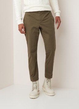 MANGO Merlin tapered fit chino met steekzakken