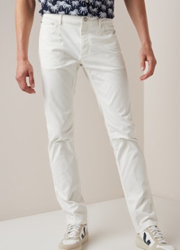 MANGO Pisa slim fit broek met stretch