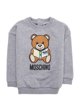 Moschino Sweater met logo frontprint