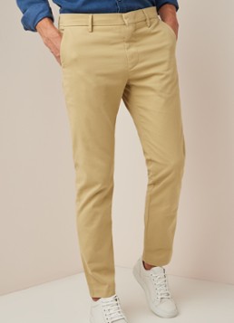 NN07 Theo slim fit chino met stretch