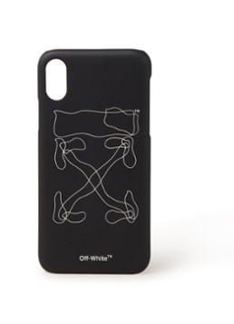 Off-White Abstract Arrows telefoonhoes voor iPhone X / XS