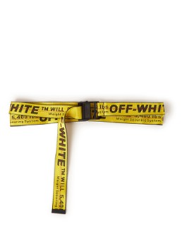 Off-White Industrial riem met logodessin