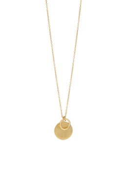 Pernille Corydon Ketting Coin & Circle goud