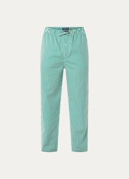Ralph Roe Ralph Lauren Pyjamabroek met logoprint en steekzakken • Groen • de ...