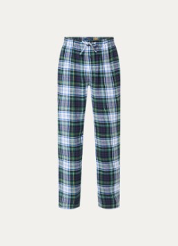Ralph Roe Ralph Lauren Pyjamabroek met steekzakken • Green Multi Plaid / Groen ...