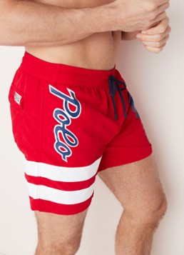 Ralph Lauren Traveler zwemshorts met logoprint