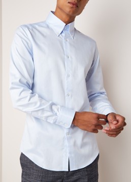 Reiss Redsnap slim fit button down-overhemd